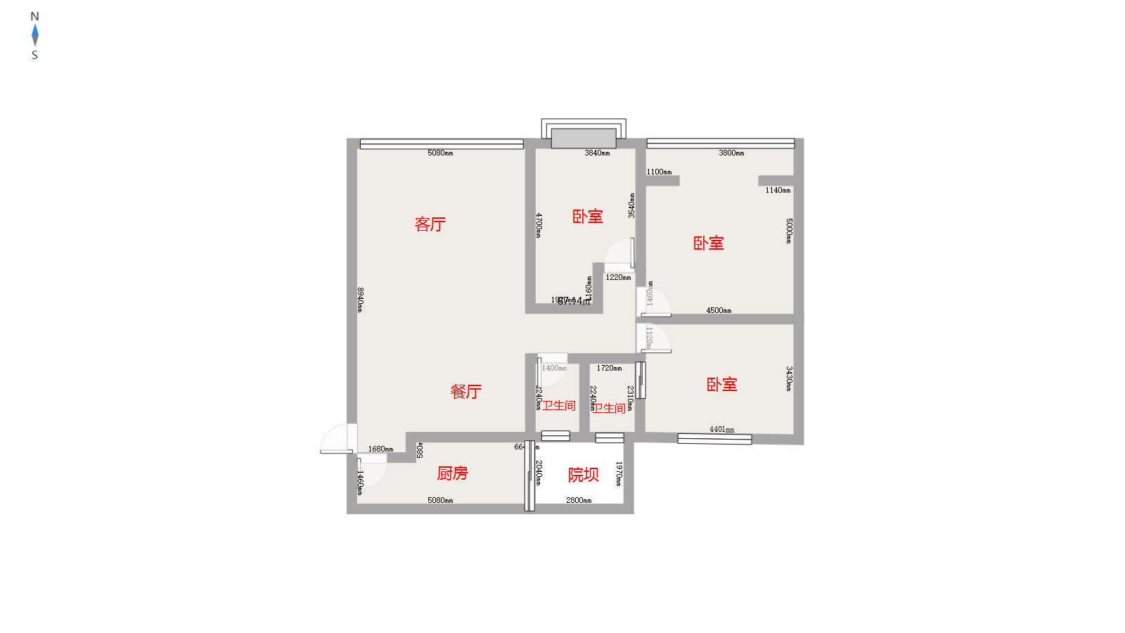 自流井区光大街精装3室2厅2卫二手房出售13