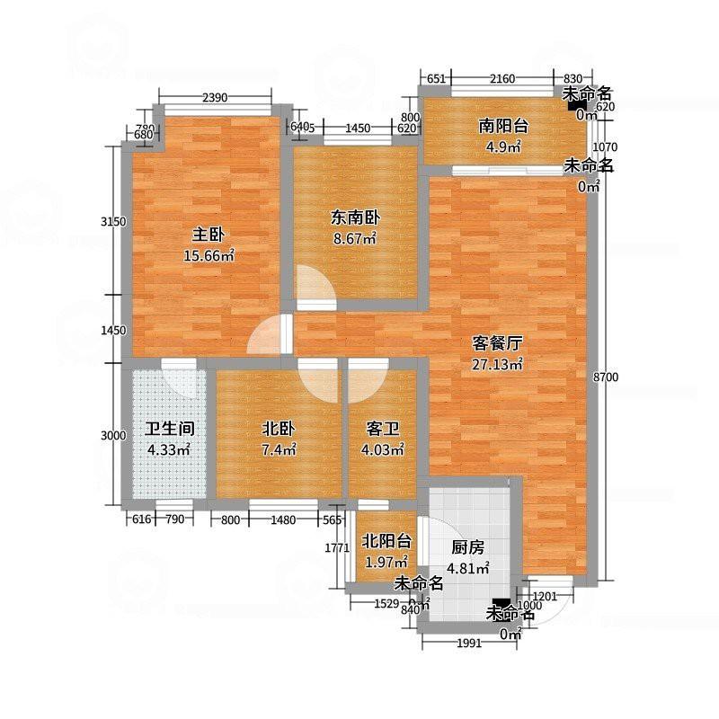 郾城区郾城毛坯3室2厅2卫二手房出售11