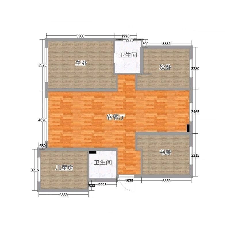 麒麟区西片区精装6室3厅4卫二手房出售31