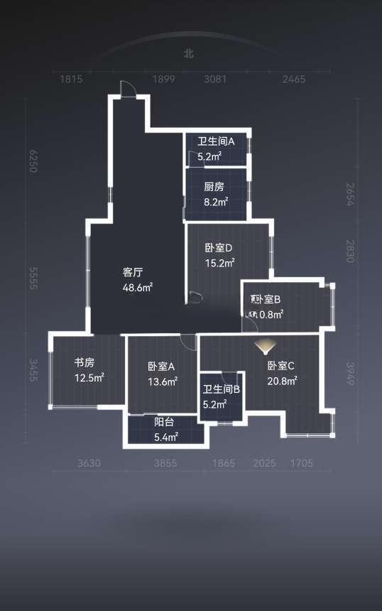 泗洲湾花园,泗洲湾花园4室2厅2卫2阳台162㎡12