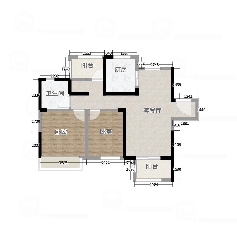 麒麟区西片区毛坯5室2厅3卫二手房出售23