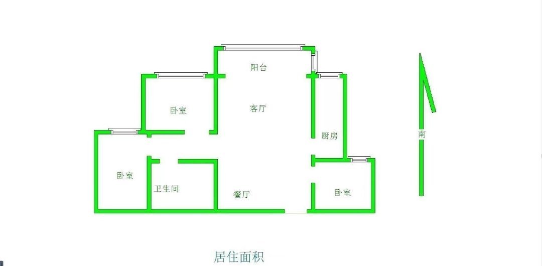 沁芳盛世,沁芳盛世3室2厅1卫1阳台100.24㎡ 带车位9