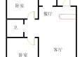 都荟 精装两室 南北标户 家电家具齐全 86.49平10