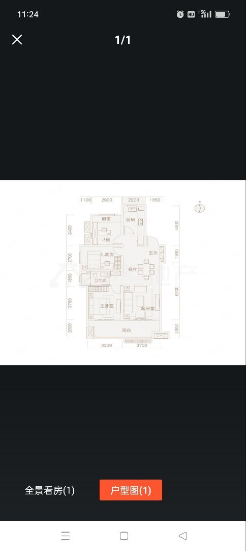 保利颍州堂悦,西边户采光充足，户型方正南北通透9