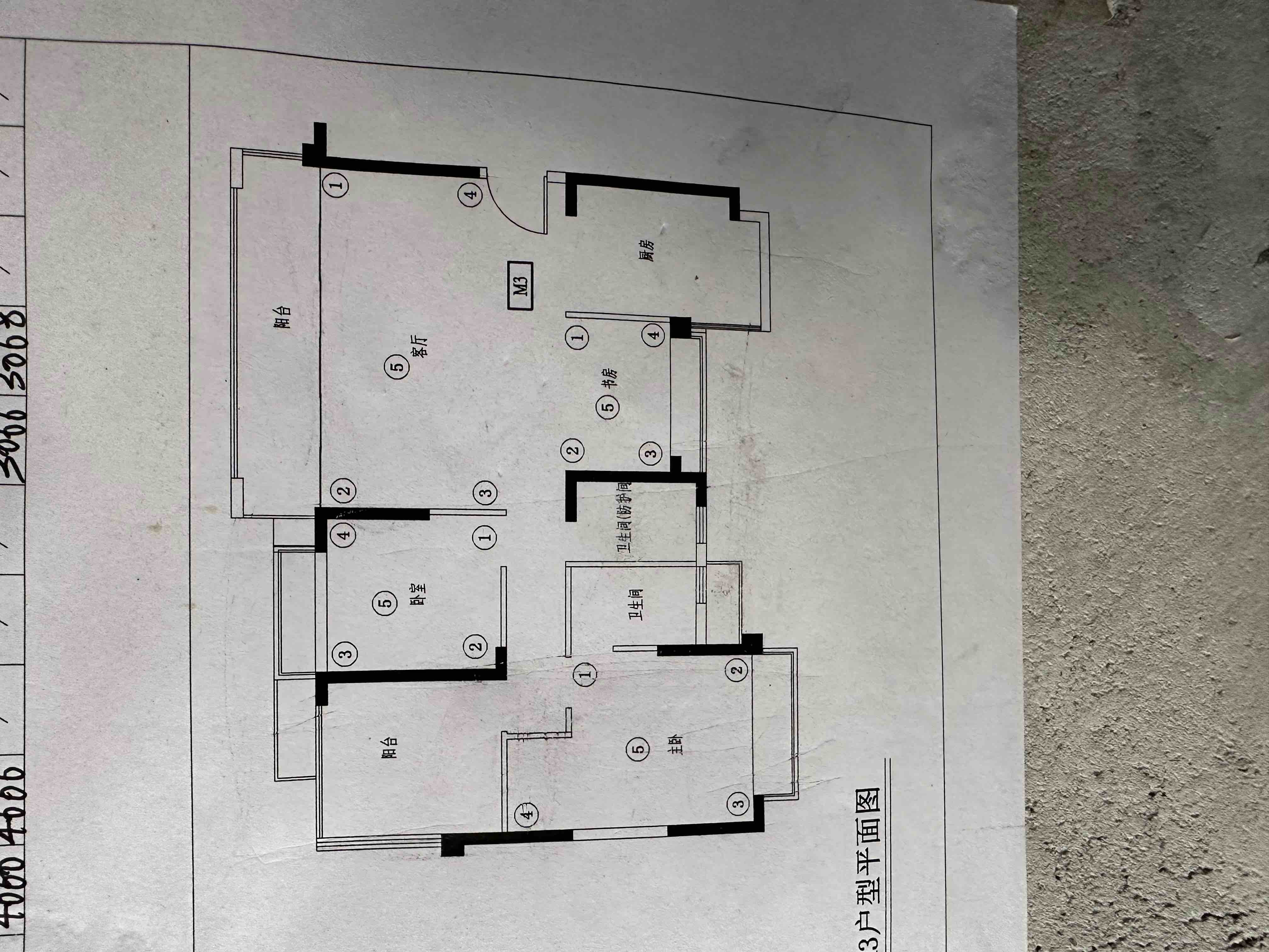 高新区永兴毛坯3室2厅2卫二手房出售11