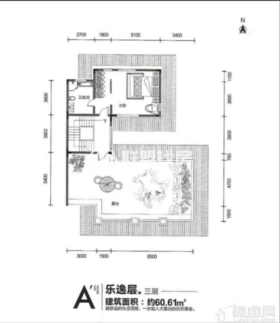 普罗旺斯,普罗旺斯三面光别墅中空庭院，带前后花园送地下室2车库23