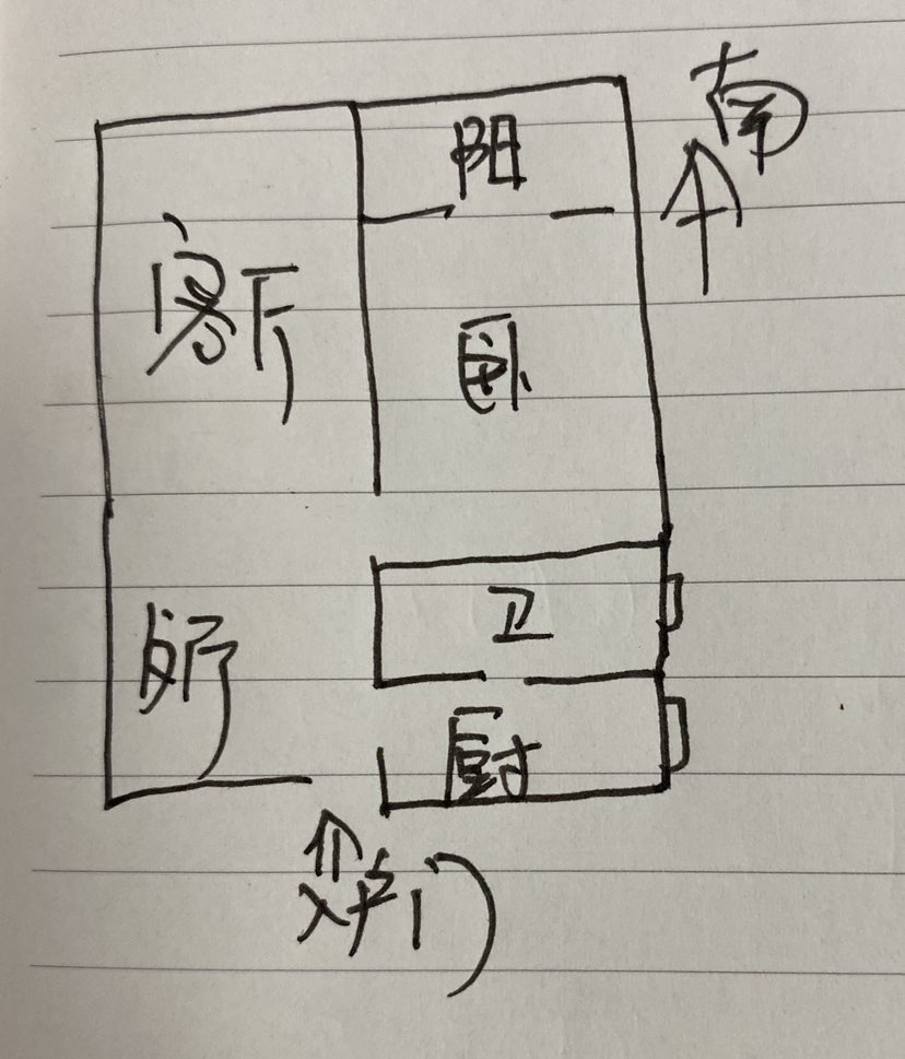 新罗区西陂片毛坯1室1厅1卫二手房出售8