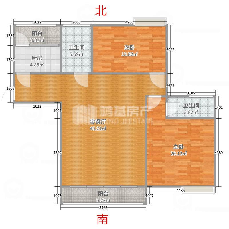 商城凤凰印象,包物业 2室2厅2卫1阳台3000元/月,家具家电齐全13