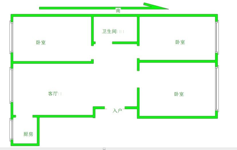 世纪嘉园B区,世纪嘉园B区100㎡3室2厅1卫1阳台精装，好房出售9