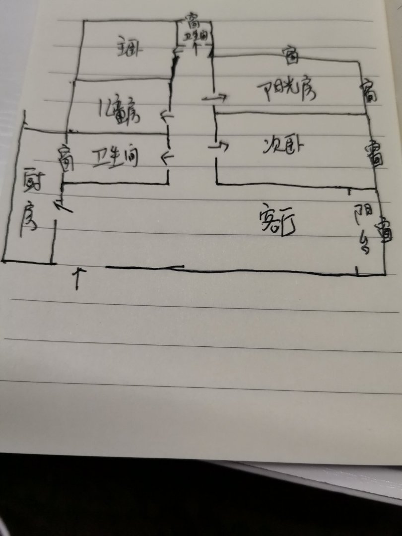 自流井区汇川路毛坯4室2厅2卫二手房出售13