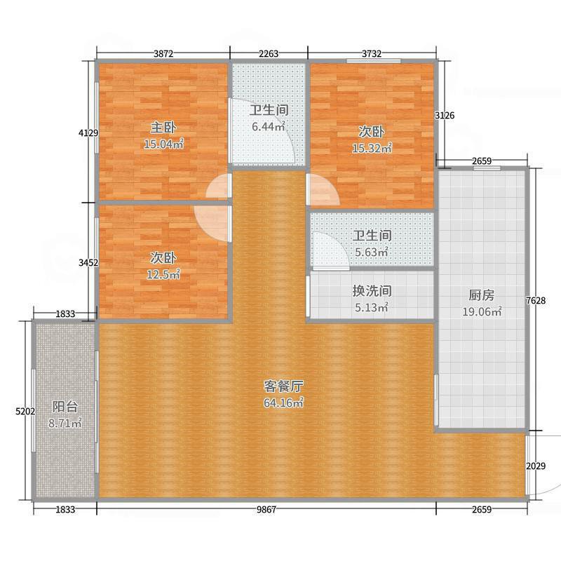 天然气公司公寓,天然气公司公寓 精装带家具家电 房东诚心出售13