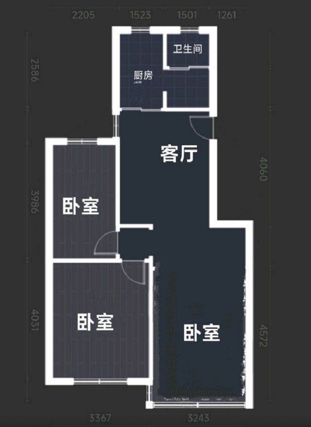 石化大湖教师楼,石化教师楼  77.88平方  中上楼层  三室一厅10