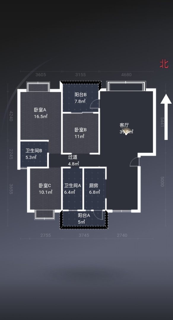 顺庆区南门坝毛坯3室2厅2卫二手房出售13