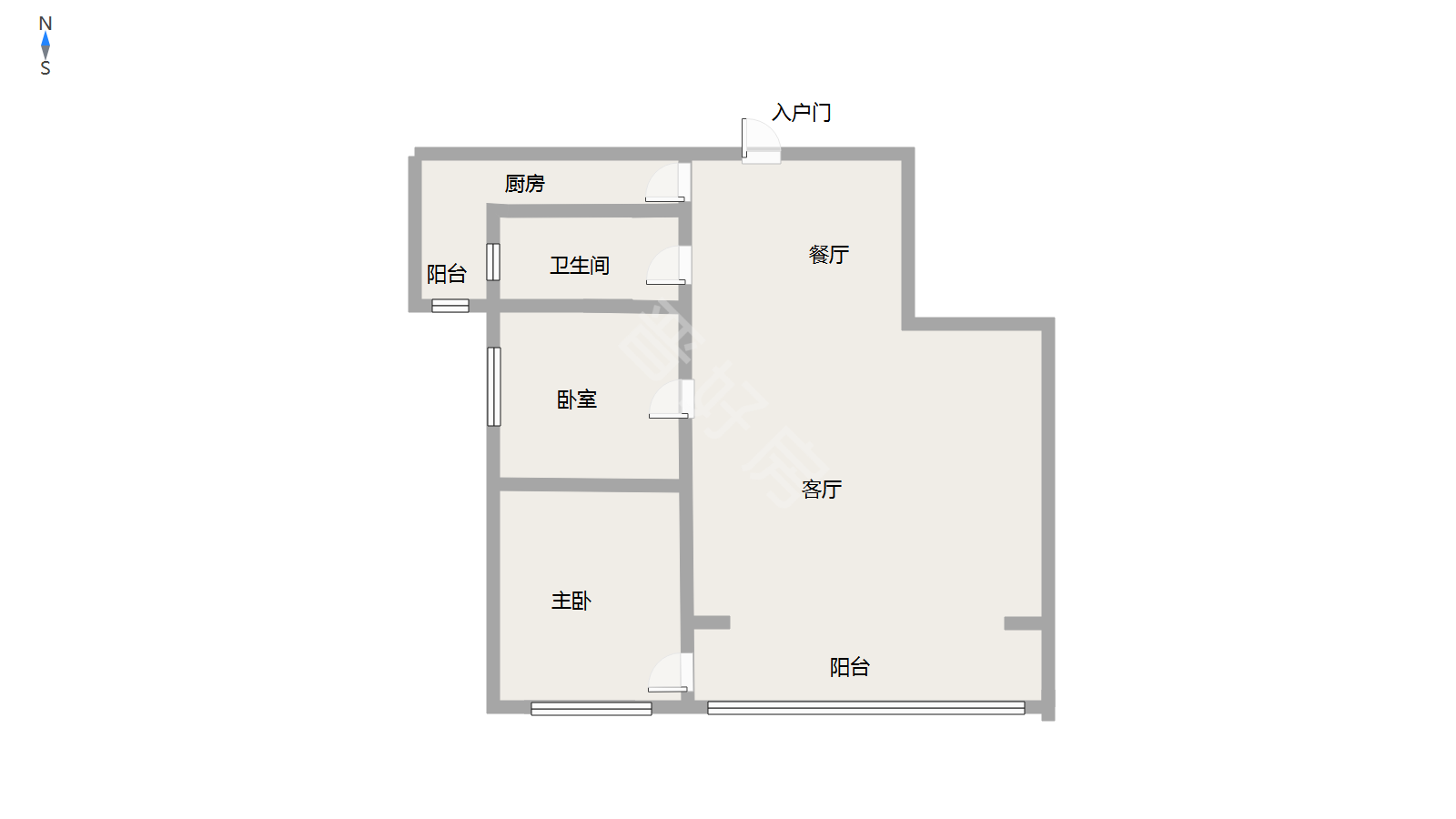 城区开发区片区精装2室1厅1卫二手房出售10