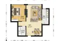 精装正规一居室 朝南向 家具家电齐全 随时可看14