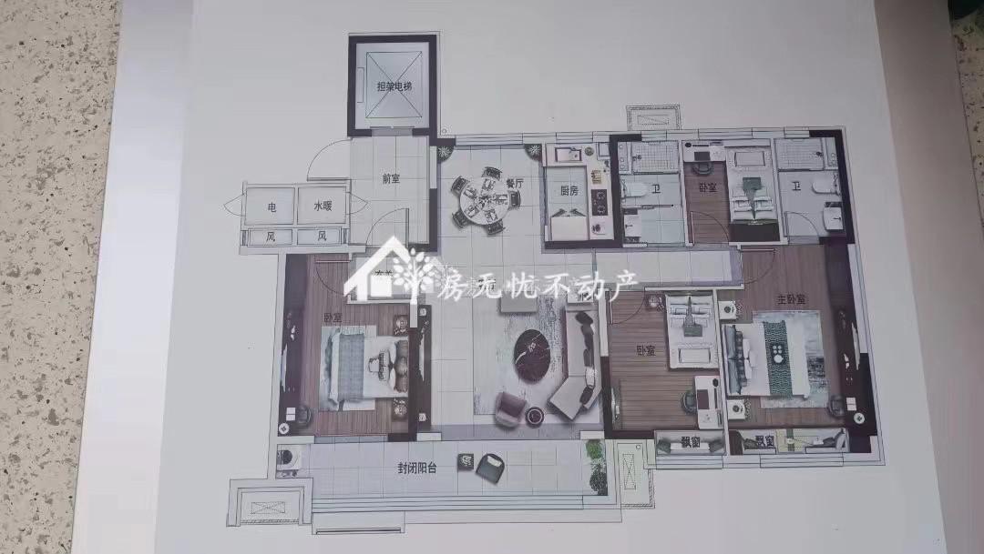 碧桂园太白园筑,碧桂园太白园筑160万元147㎡4室2厅送车位13