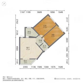 106街坊,106街顶楼 可以微首付 71平52万 空房13