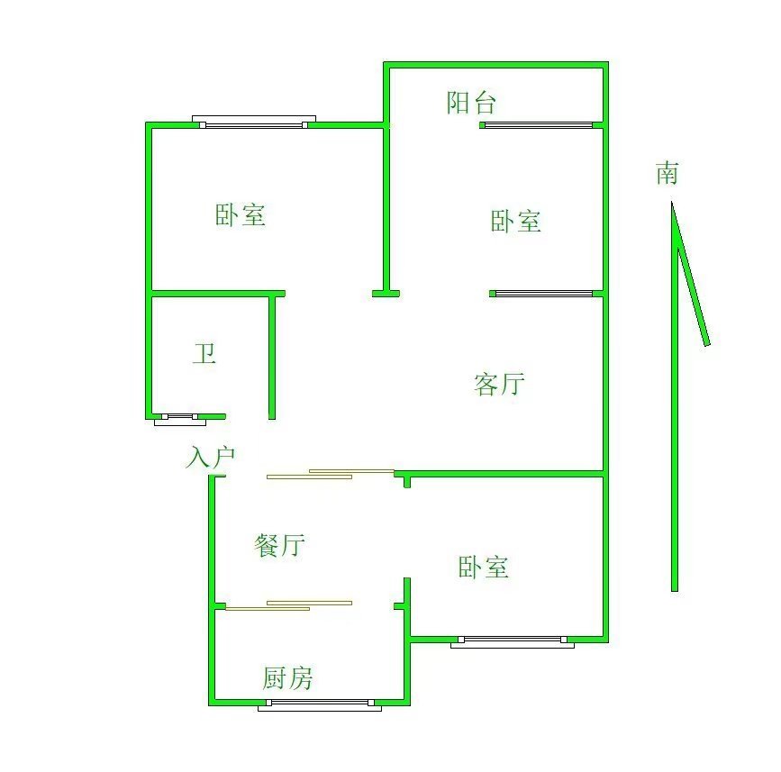 柳园小区,柳园小区三室两厅看房方便免大税11