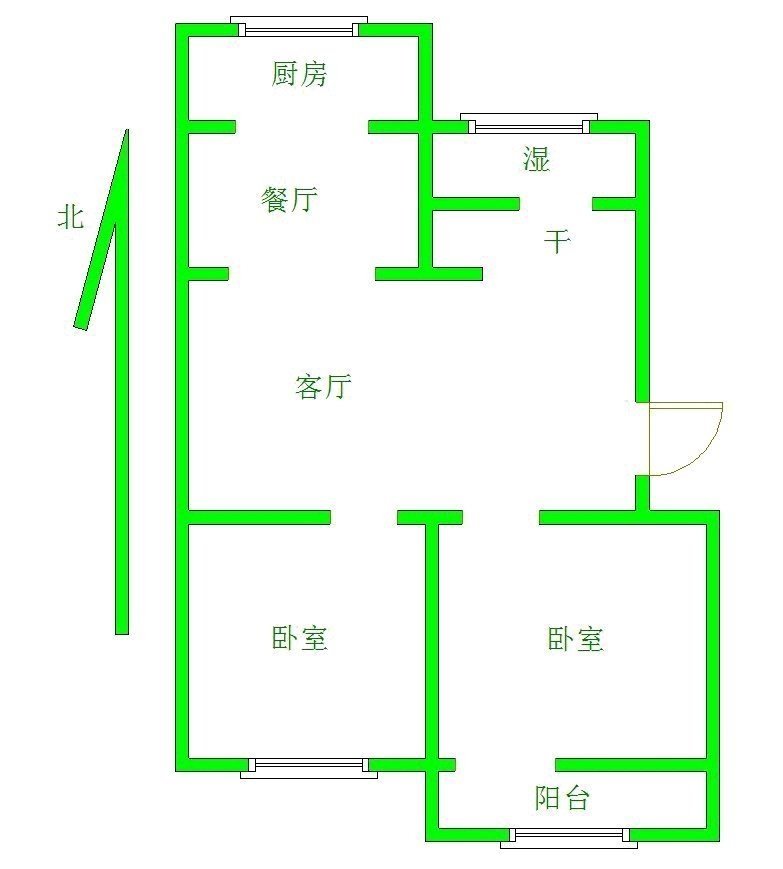 四海乐园小区,四海乐园小区 78平米，房东诚心出租13