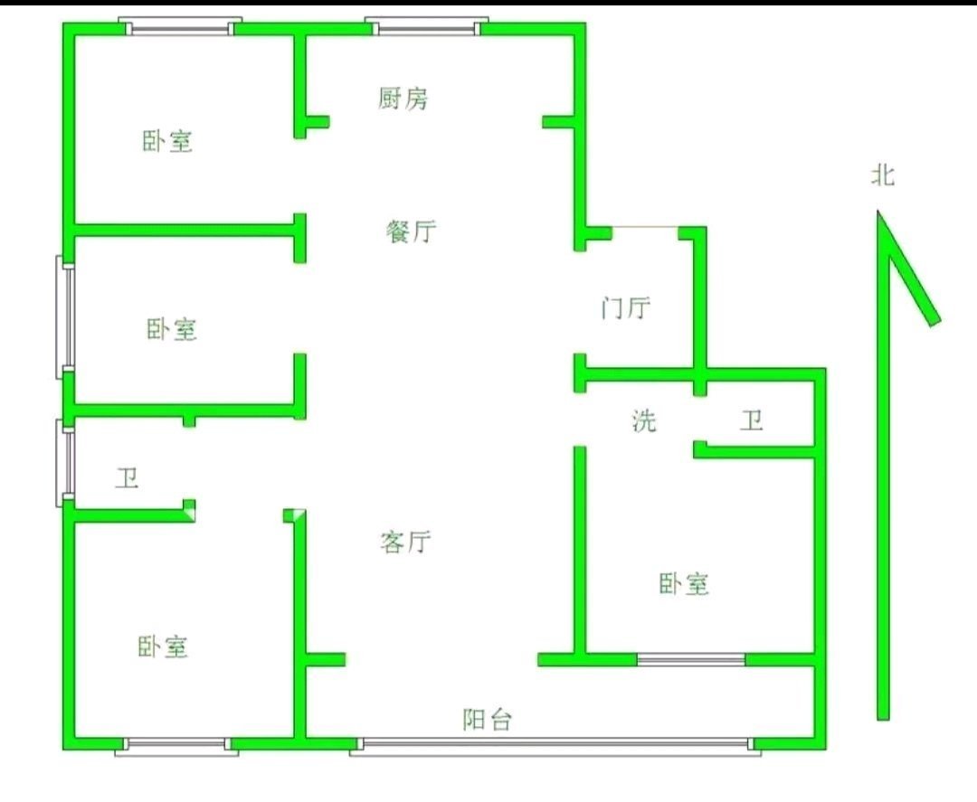 星光珺园,星光珺园4室2厅2卫1阳台143㎡ 带超大入户花园14