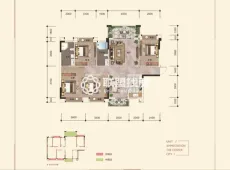 港北区|翰林雅筑4室2厅2卫出售|买房租房佣金全返