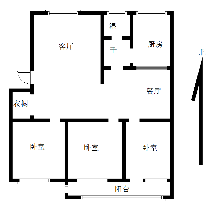 三里铺风景小区,三里铺风景小区 135平米 135万12