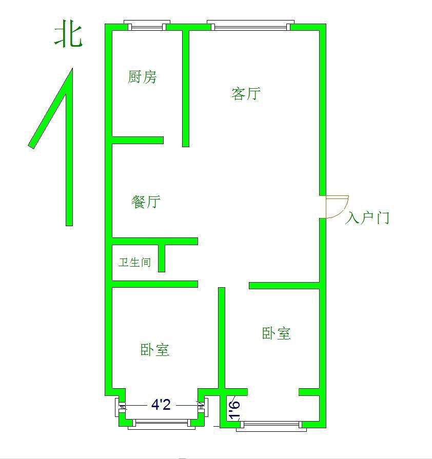 馨润花园南区,家具家电齐全拎包入住11