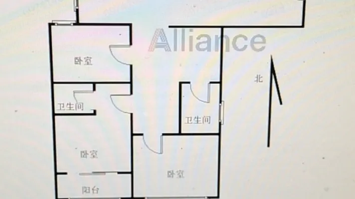 急售水岸新都精装三室，东边户，全明户型，满二，无绑定