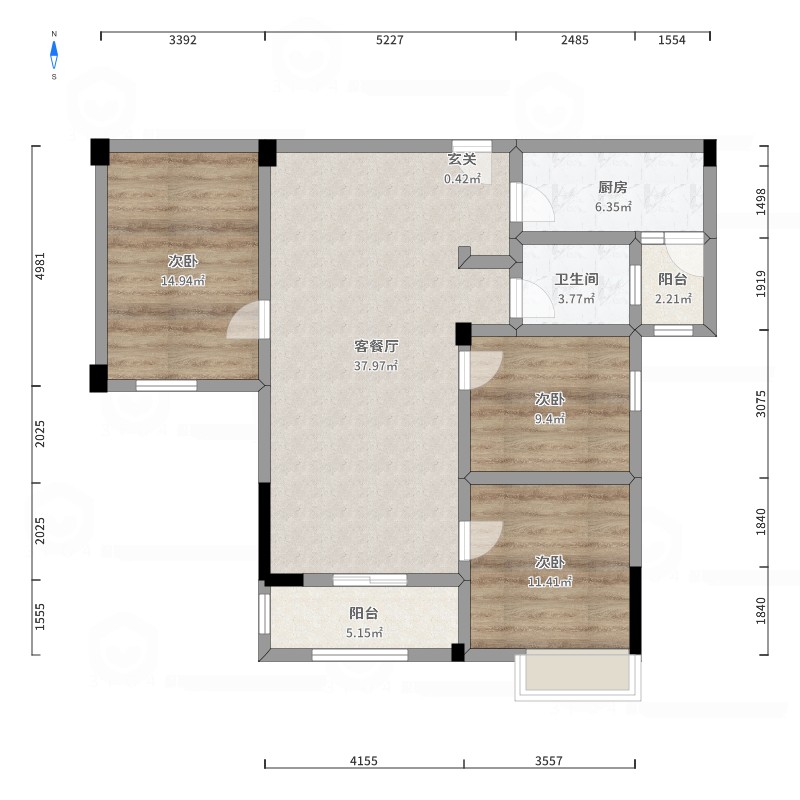 中国汉城上林苑,新装修没住过，小资格调11