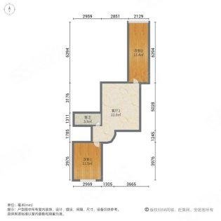 唯美康城,复式精装修  两室  随时看房13