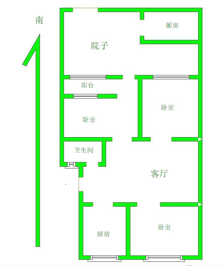 教育学院家属院,古城区 一楼带院 院内有配房 出门就是东昌湖13