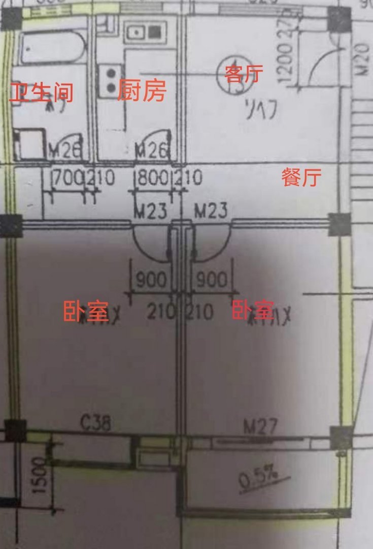 上院小区,上院小区 89平米 72万7