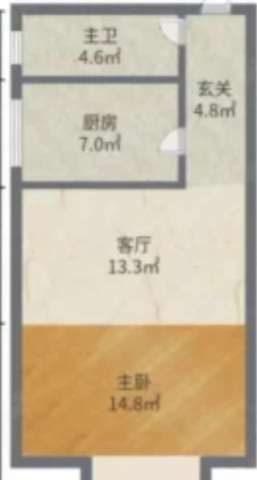 香林水岸,双层空间,小复式动静分离,仅售28.8万9