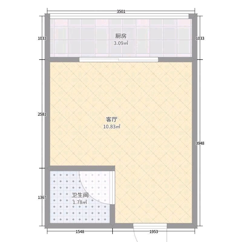 香格里拉五期,城西区香格里拉五期 一室精装修，拎包入住。9