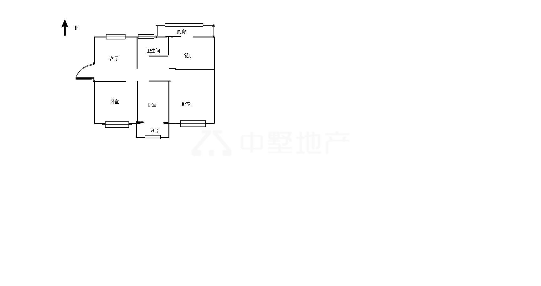 江陈小区,江陈小区 多层6楼 采光好13