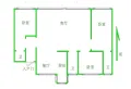 小区环境舒适3室2厅3卫0阳台,时尚装修，婚房优选13