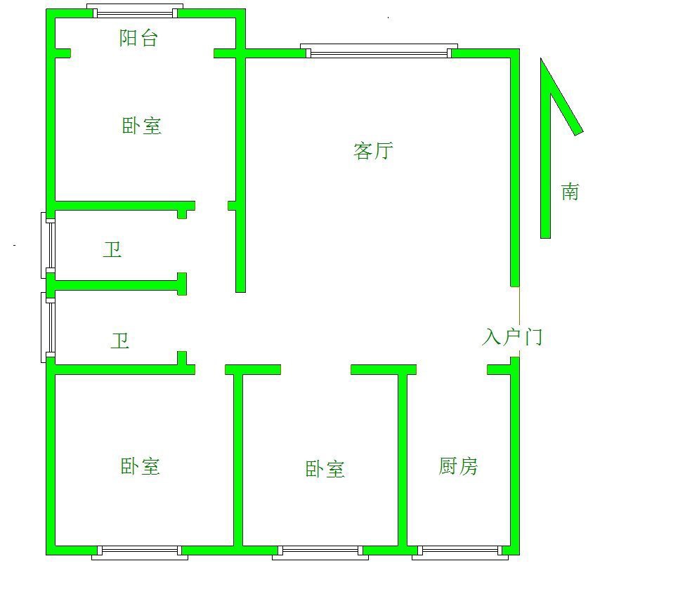 东昌府区城东普通-室-厅-卫二手房出售12