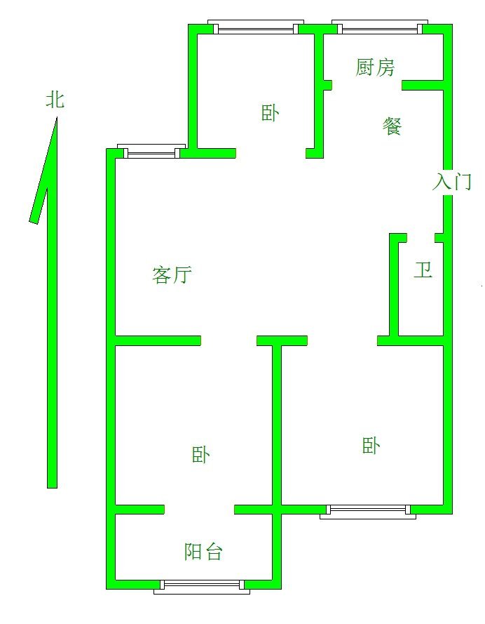 市卫生局家属院,步梯四层免大税房东自住。12