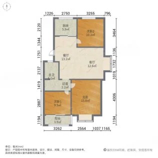 东昌府区城中毛坯3室2厅1卫二手房出售11