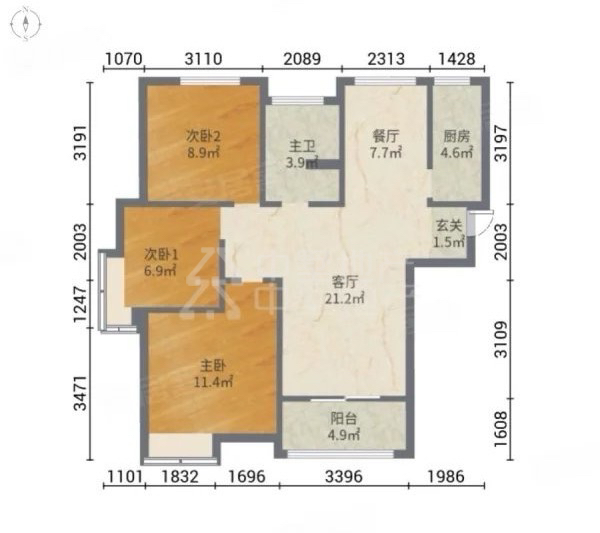 智慧锦城,精装修一天没住的房子·10