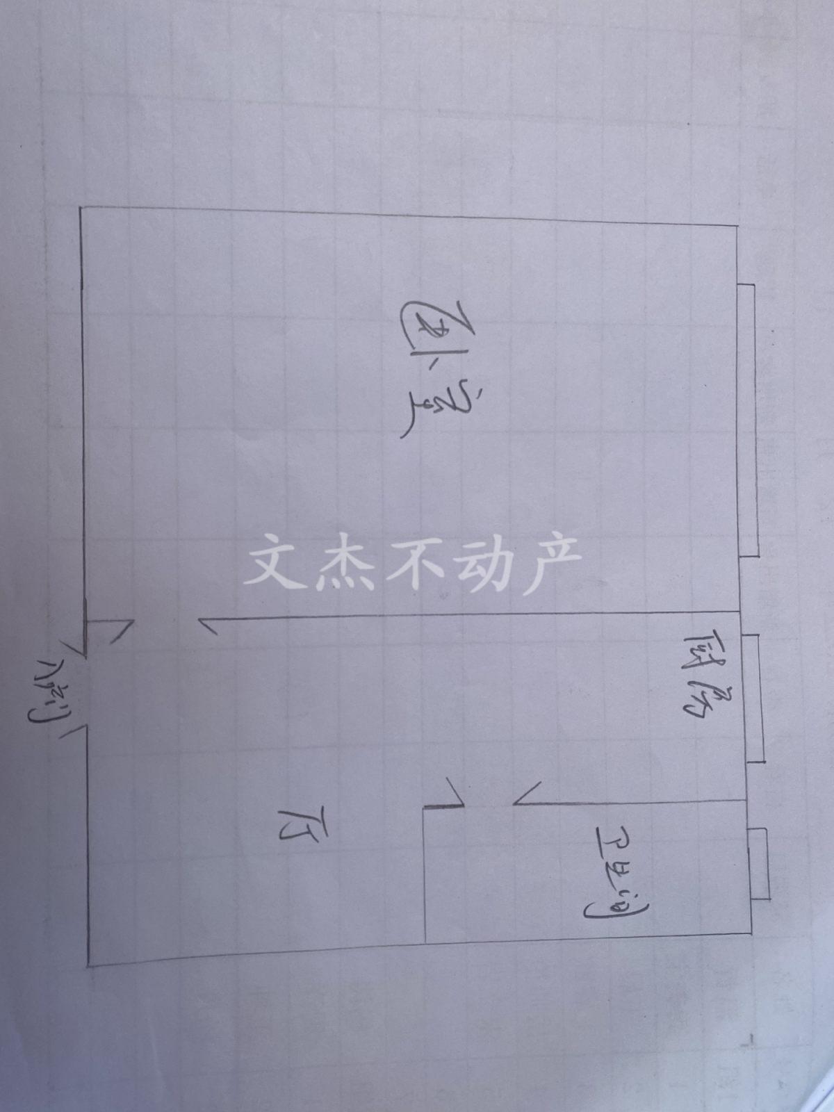 将军街,将军计量局3楼西向1室1厅49平9