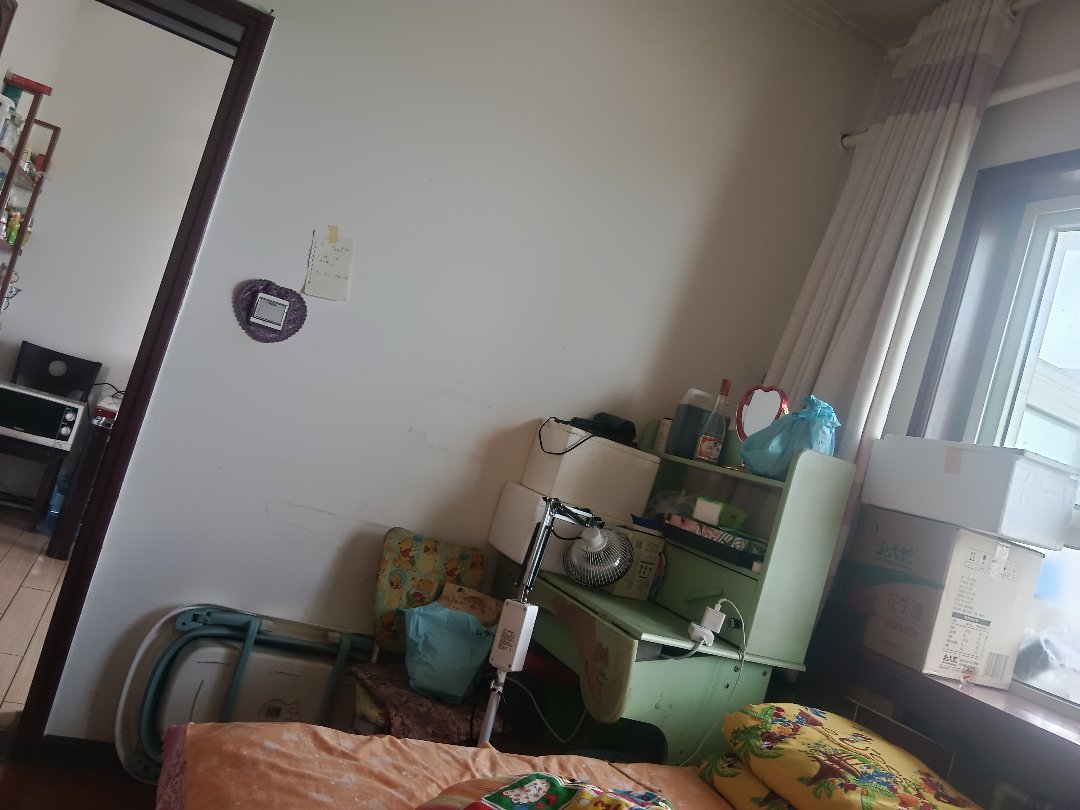 清华北区东苑,清华顶层三居 中等装修 家里有租户5