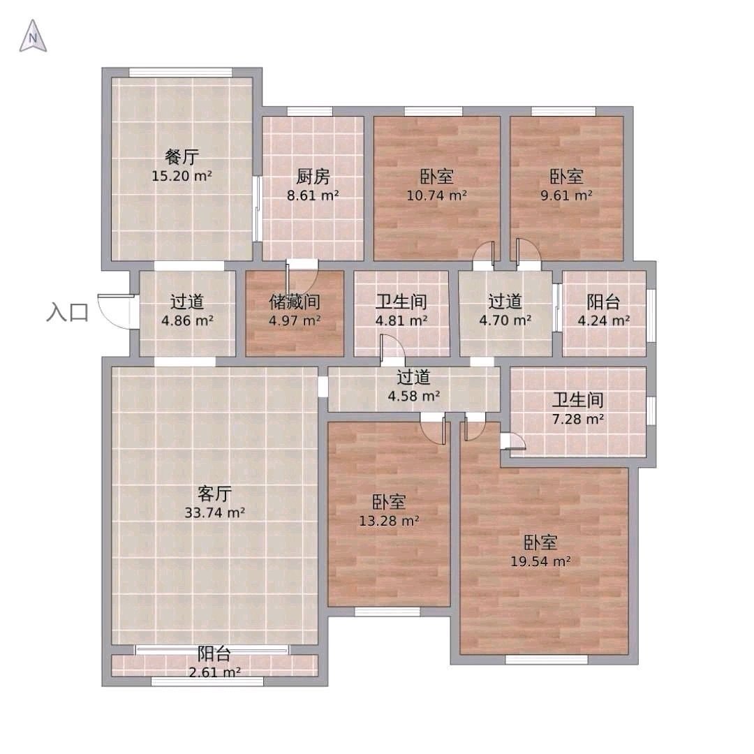 麒麟区西片区精装5室3厅4卫二手房出售18