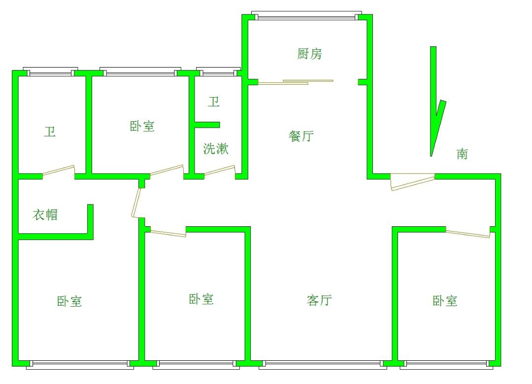 伊泰华府晴翠,伊泰华府晴翠 精装4室2厅2卫1阳台，交通便利，设施齐全13