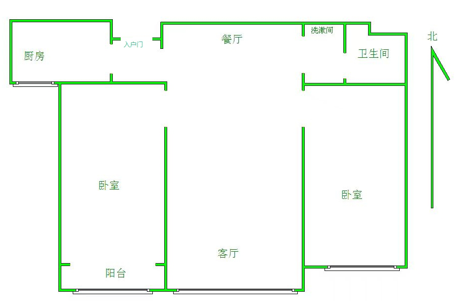 竞秀区保广普通2室2厅1卫二手房出售9