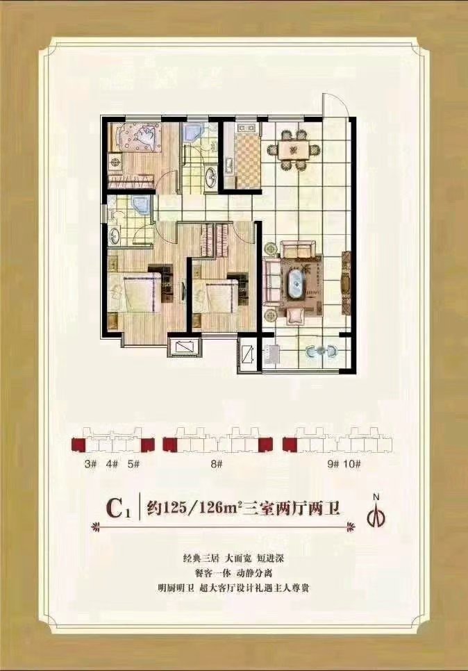 东户好楼层，全款卖，价格可小谈-金地城二手房价