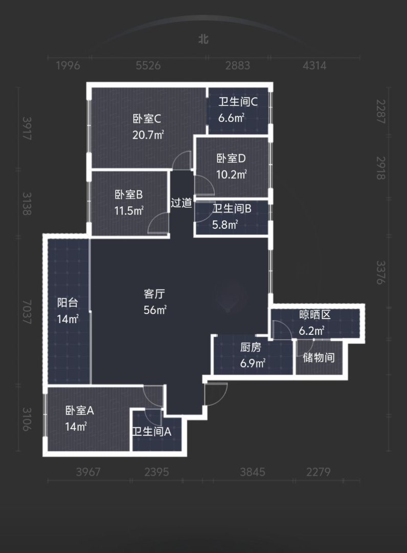 双流九江精装4室3厅3卫二手房出售14