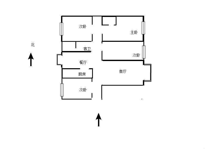 宛城区宛城精装5室2厅2卫二手房出售12