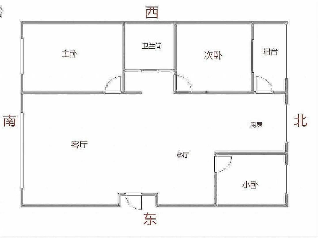 昌吉市人民公园普通3室2厅1卫二手房出售11