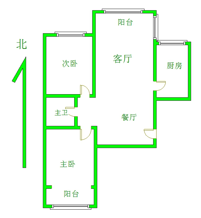 丰泰亲河苑,精品好房，楼层好，视野广，丰泰亲河苑2室2厅1卫1阳台！9